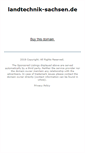 Mobile Screenshot of landtechnik-sachsen.de